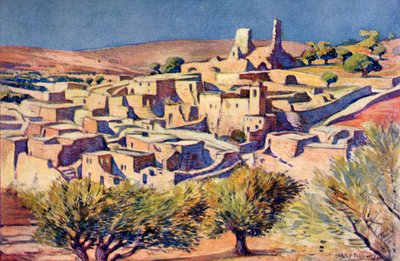 The Biblical Village of Bethany, Near Jerusalem by Harry Morley